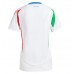 Echipament fotbal Italia Tricou Deplasare European 2024 pentru femei maneca scurta